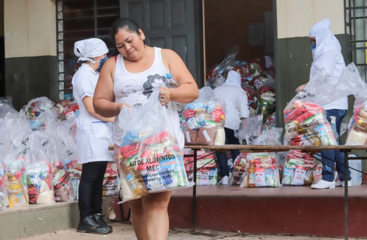Estudiantes de Central no recibieron kits de alimentos, denuncian