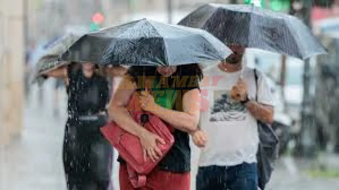 Jornada con lluvias y tormentas se pronostica para este sábado