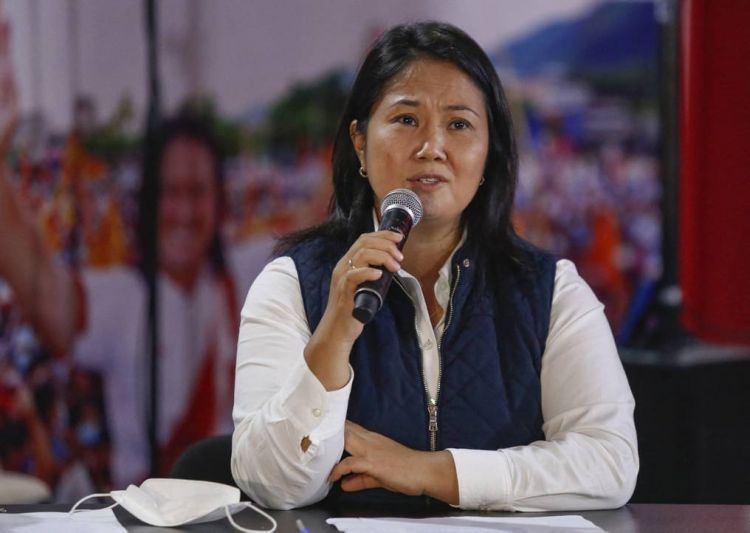 Keiko Fujimori pide nulidad de unos 200.000 votos en Perú