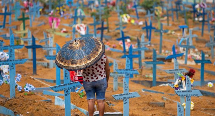 Covid: Brasil registra 1.424 muertes en 24 horas