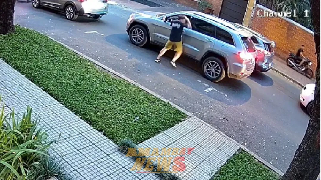 Cae ladrón de celulares en semáforos de Asunción
