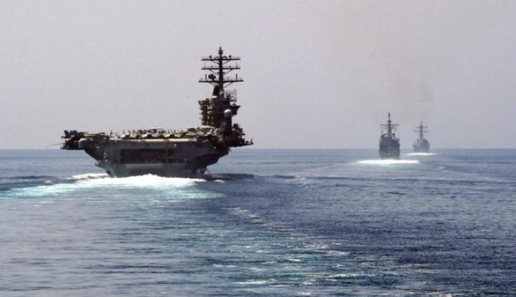 Portaaviones de EE.UU. en el Golfo Pérsico por sanciones a Irán