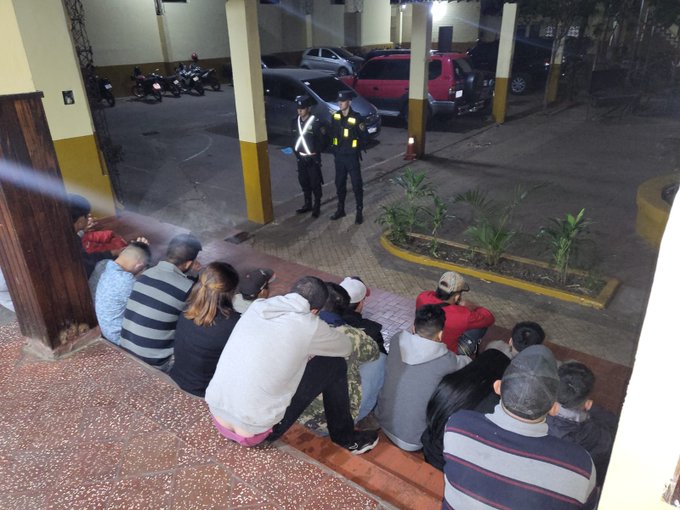 Operativos anti-polución sonora en San Lorenzo