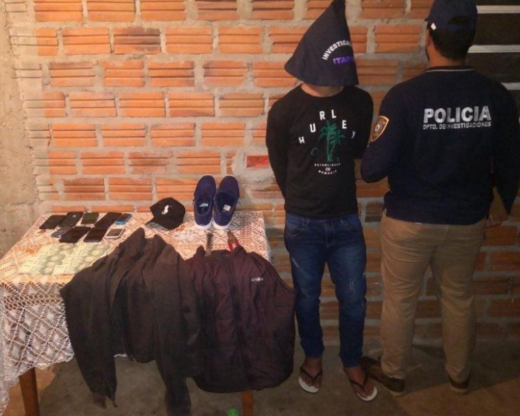 Incautan evidencias y detienen a un hombre tras millonario hurto