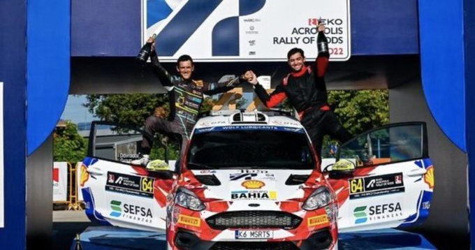 Memorable triunfo de Diego Dominguez en Rally de Kenia