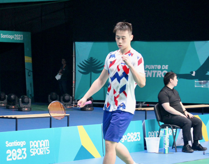 Lee Hsieh da una victoria de arranque a Paraguay en bádminton