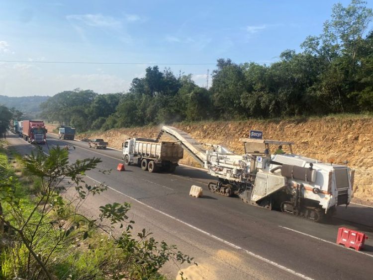 Establecerán cortes y desvíos en cerro Caacupé para dar continuidad a los trabajos