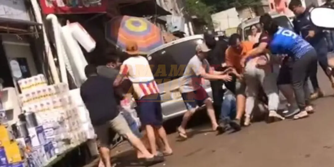 Fiscalizador municipal fue brutalmente agredido en el Mercado de Abasto de CDE