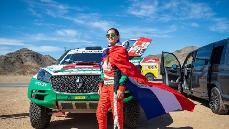 Dakar: Primer día de Nelson Sanabria y Andrea Lafarja