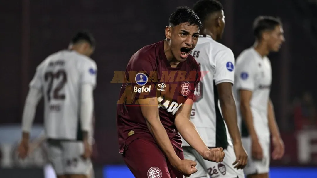 Lanús logró un agónico triunfo ante Fluminense