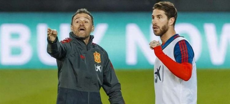 Luis Enrique deja a Sergio Ramos fuera de la Eurocopa