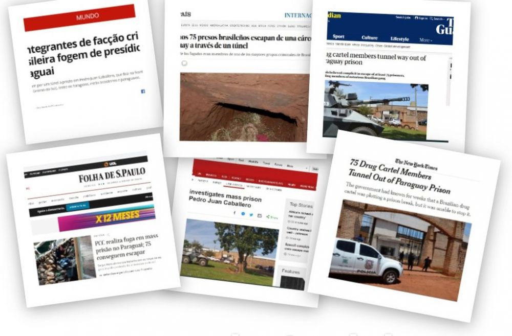 Vergenza: Pedro Juan Caballero es noticia en el mundo por liberacin de presos