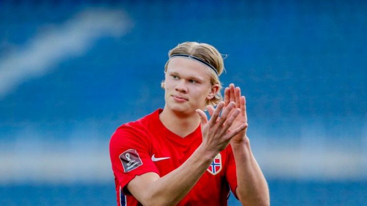 Haaland, elegido mejor jugador de la temporada en Alemania