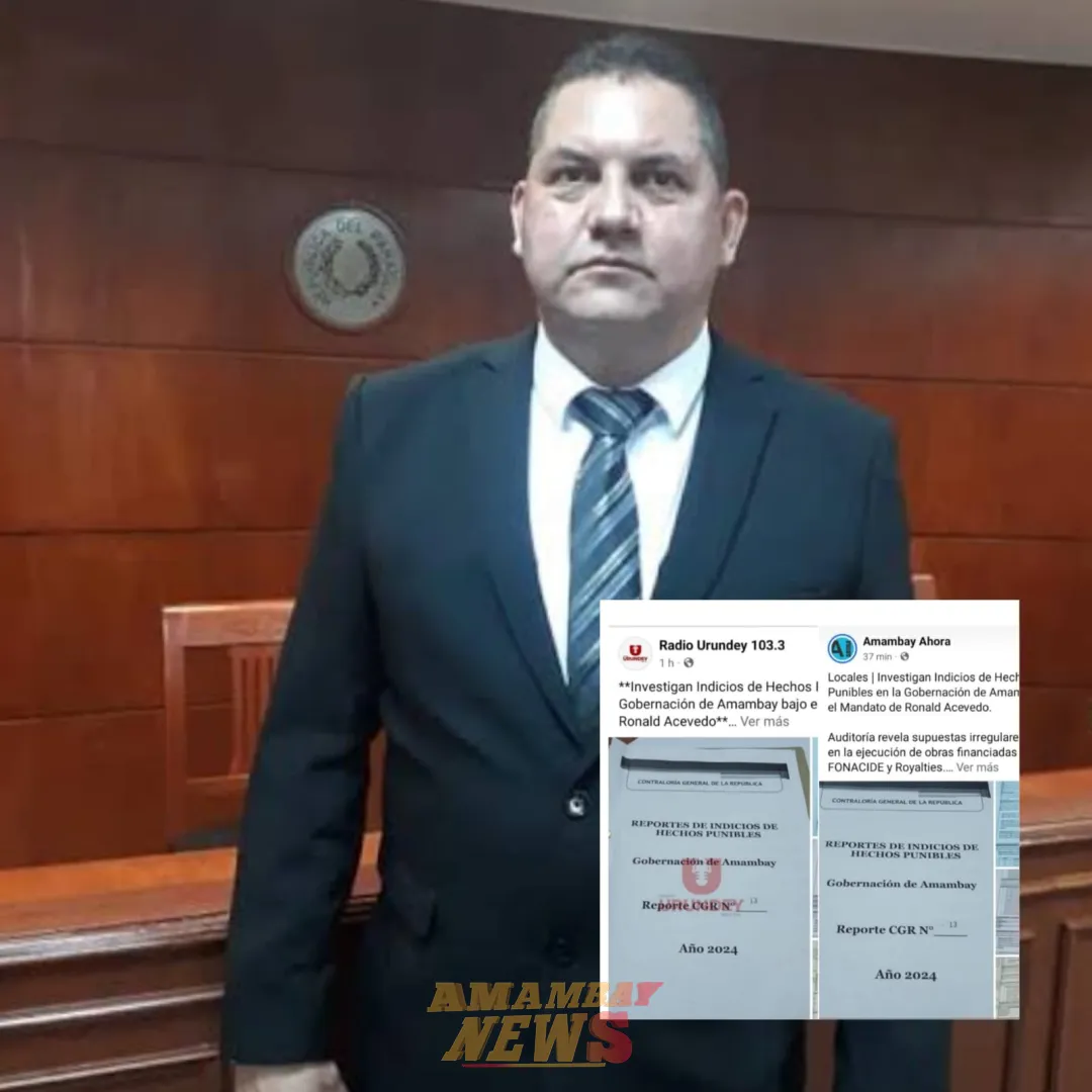 AUDIO: Me tiene sin cuidado este circo que me quieren crear, dice Ronald Acevedo