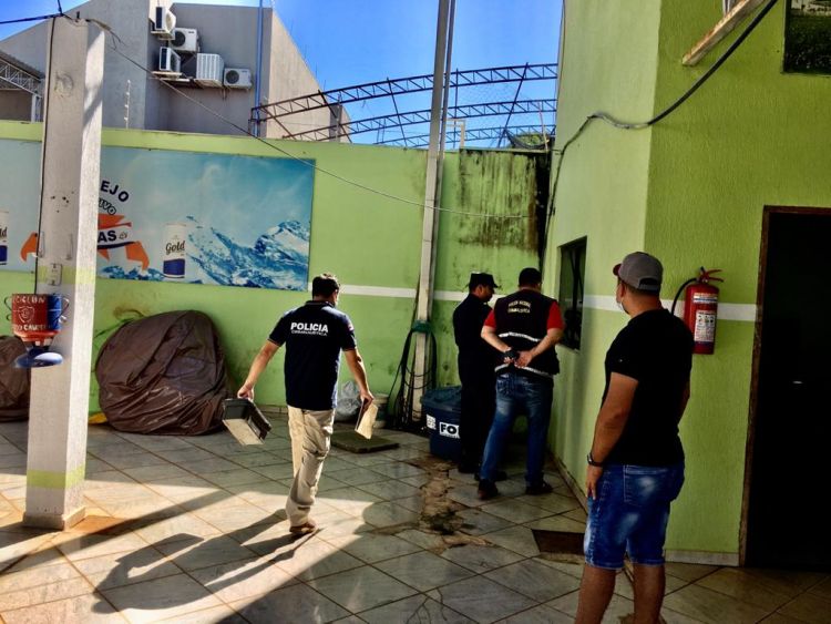 Ladrones hicieron de las suyas en el complejo Salinas de Pedro Juan Caballero