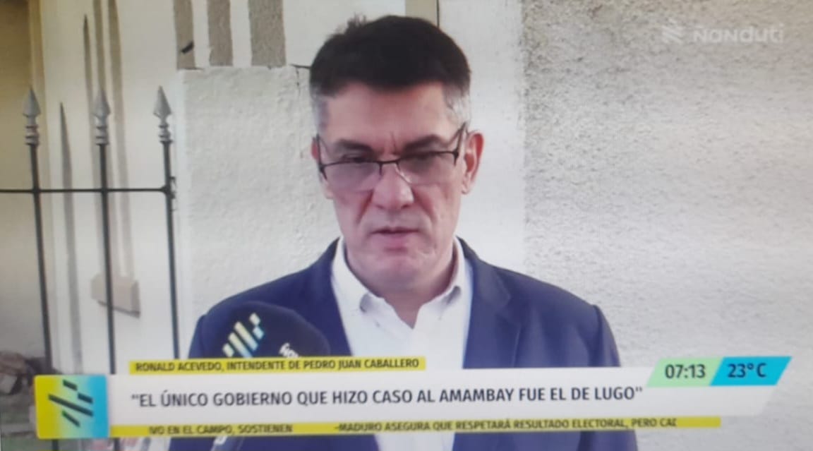 "Antes que el almuerzo, antes que la comida para seccionaleros" están las necesidades del pueblo