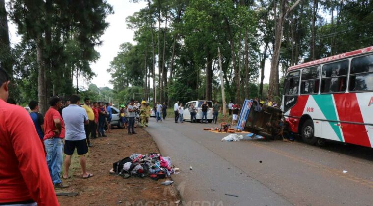 Imputan a chofer de bus implicado en accidente fatal