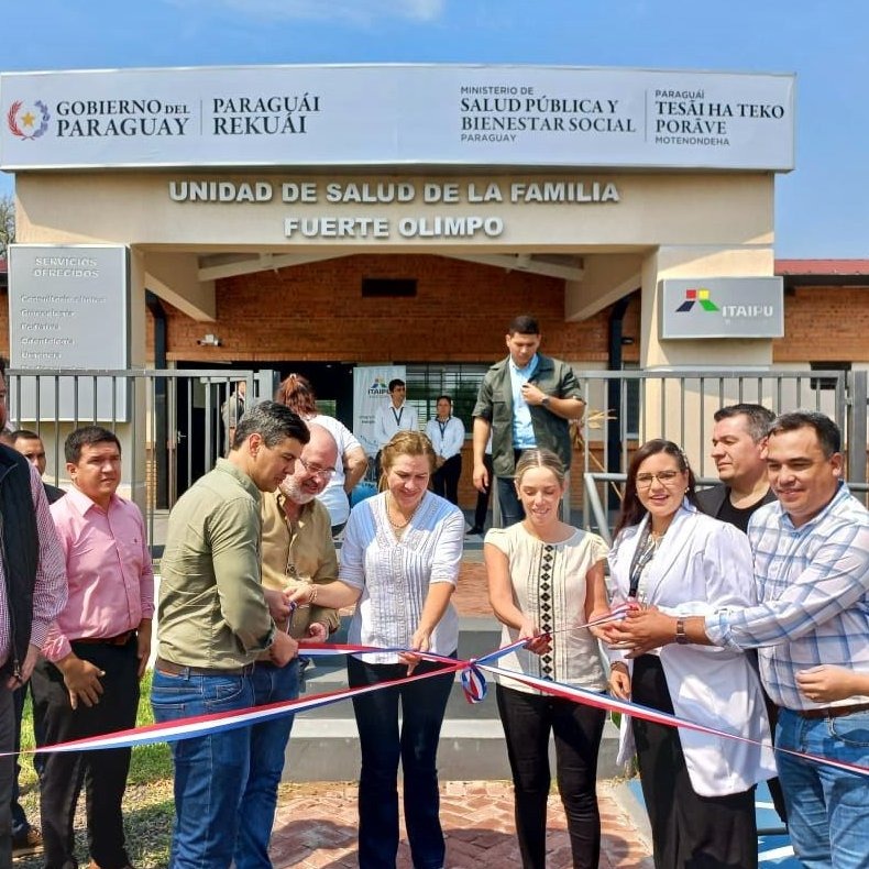 Inauguran Unidad de Salud Familiar en Fuerte Olimpo