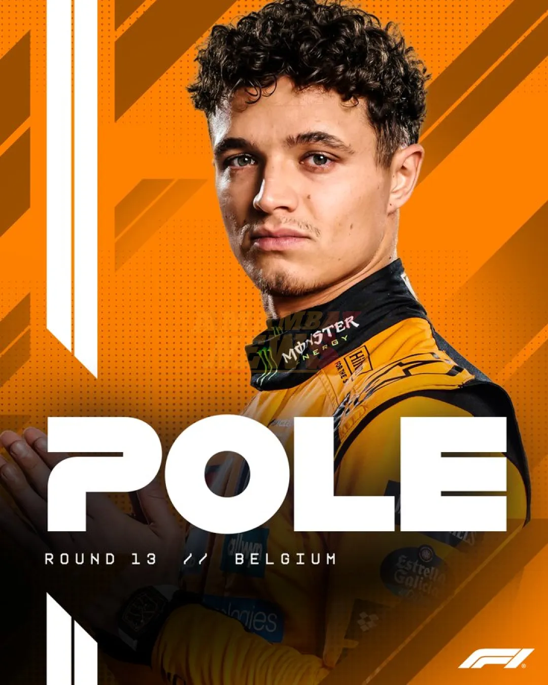 Norris consigue la pole position para el GP de Bélgica