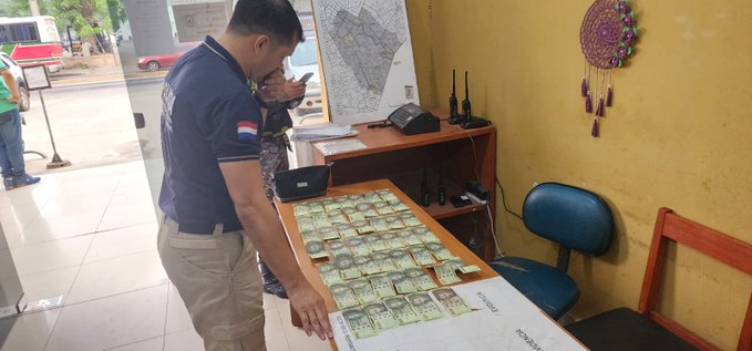 Aprehendido con billetes falsos en Asunción