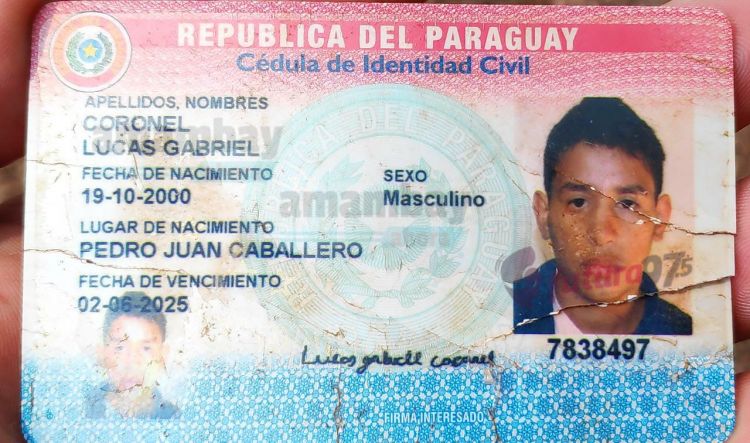 Denuncian rapto de un joven en Pedro Juan Caballero