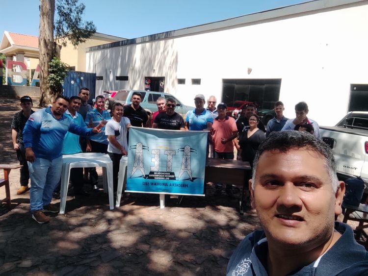Llamativa presencia de «Tarzán» en la asamblea de ATEA en Pedro Juan Caballero