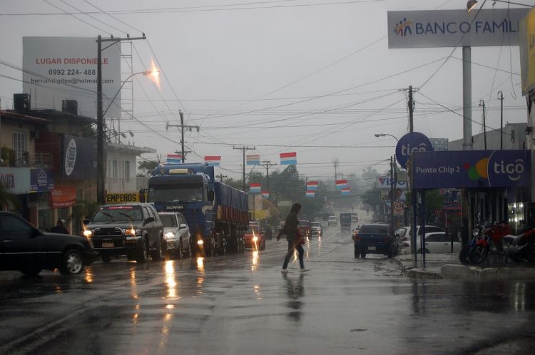 Anuncian precipitaciones con ocasionales tormentas eléctricas