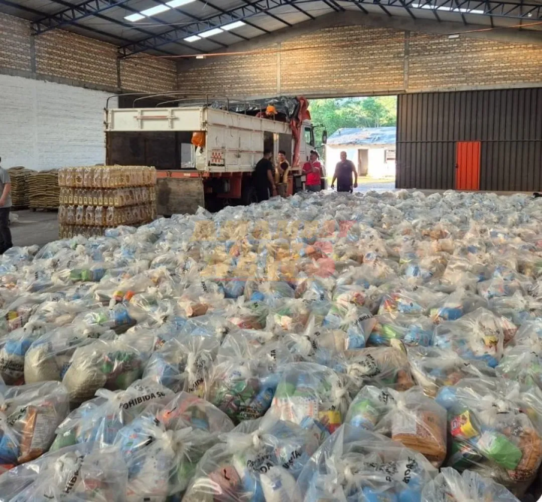 Envían 34.000 kilos de alimentos a comunidades indígenas de Presidente Hayes e Itapúa