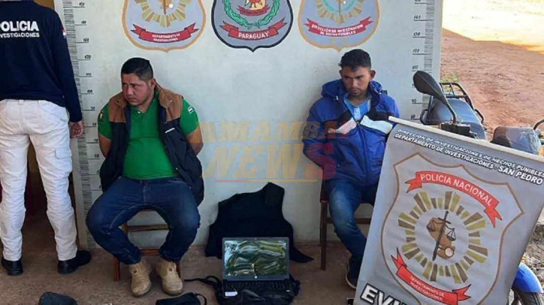 Detienen a dos hombres por hurto agravado en Jaguarete Forest
