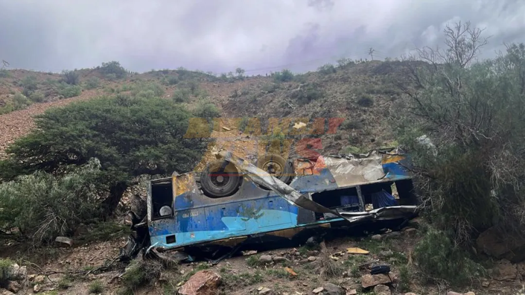 Tragedia en Bolivia: Al menos 28 muertos al caer bus a un abismo de 800 metros