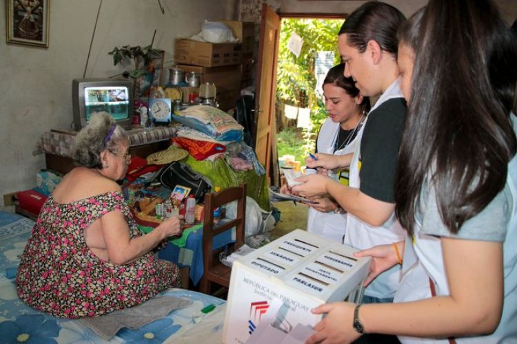 Hoy inicia la verificación Voto en Casa en barrios de Asunción