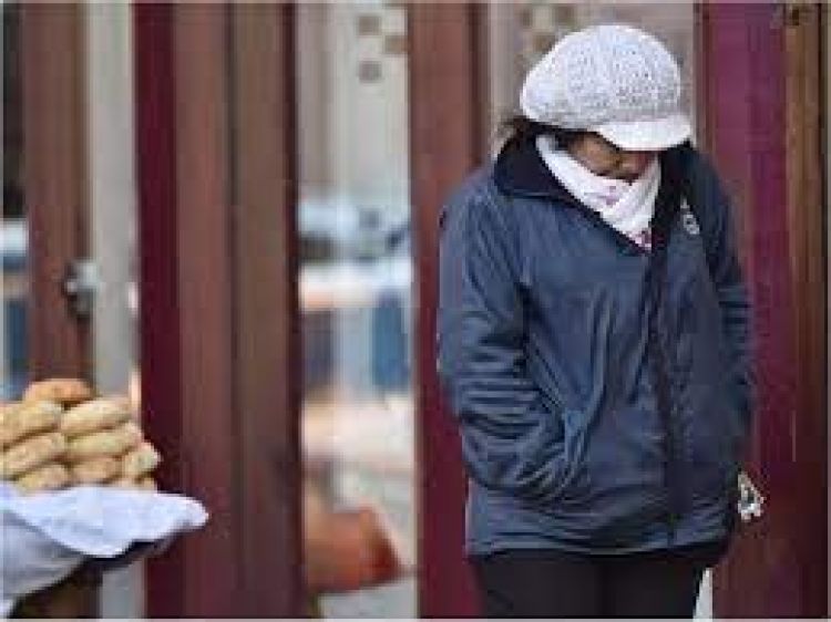 Domingo frío a fresco con baja probabilidad de lluvias