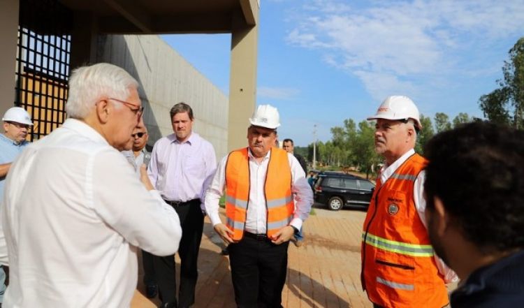 Constatan avance en un 95% de las nuevas penitenciarías en Emboscada