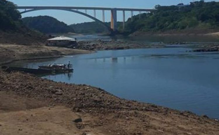 Bajante del río afecta producción de energía eléctrica