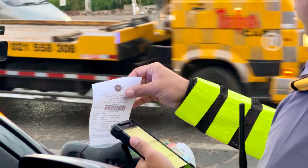 Casi 190 conductores acabaron demorados esta semana por la Caminera