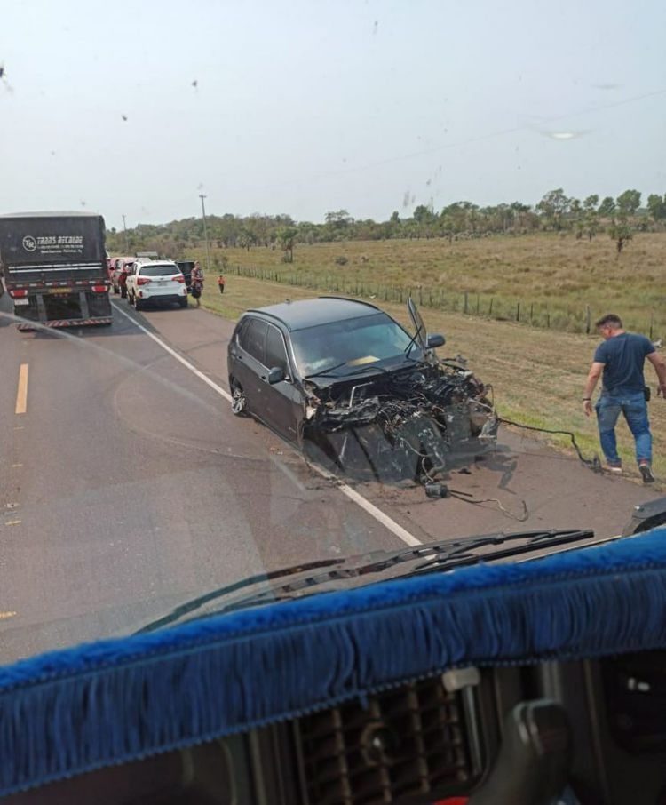 Bacchetta herido pero fuera de peligro tras accidente de tránsito