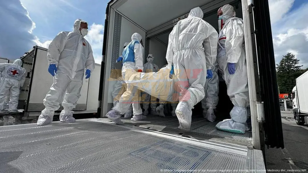 Rusia devolvió los cadáveres de mil soldados ucranianos