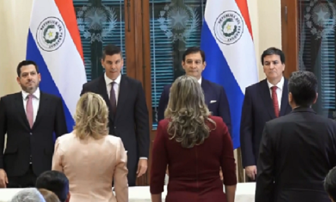Santi toma juramento a nuevos embajadores ante la OEA, Italia y la Santa Sede