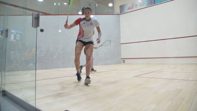 Luján Palacios se queda con la medalla de bronce en squash