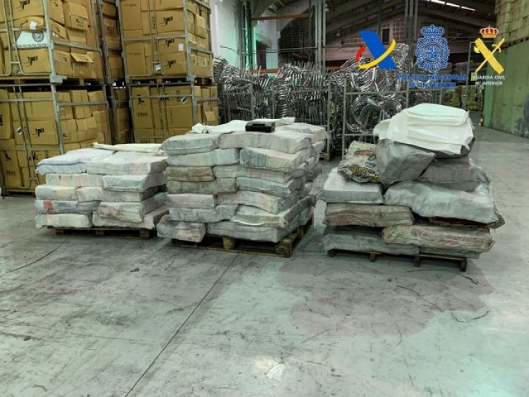 España: desarticulan organización criminal dedicada al tráfico internacional de cocaína