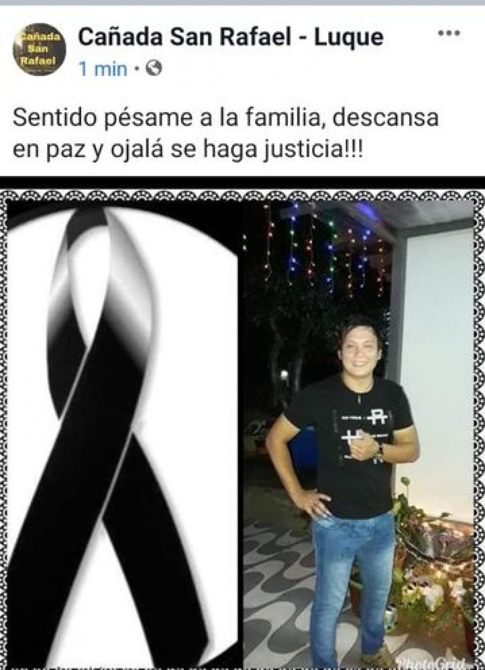 Motochorros asesinan a un joven de 23 años en Luque