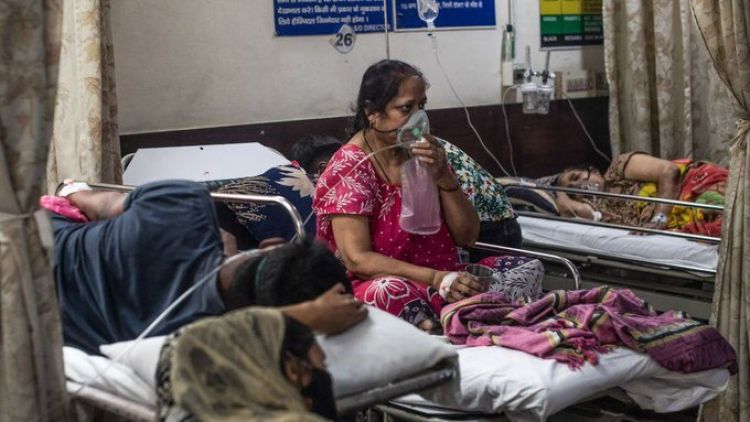 Nuevo record de muertes por COVID-19 en India