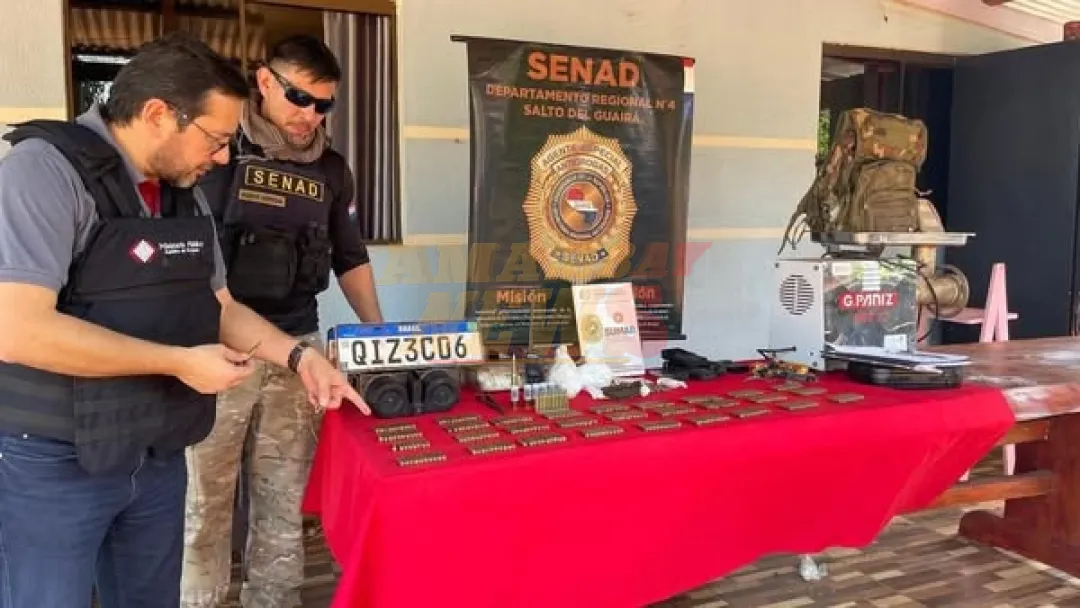 Fiscalía imputa y solicita la rebeldía de líder narco prófugo tras desbaratar su estructura en Itakyry