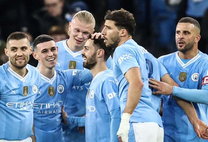 Con goles de Bernardo Silva el Manchester City se metió en 'semis' de FA Cup