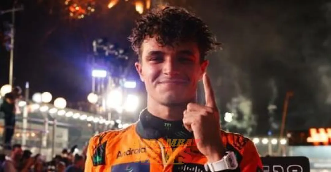 Norris gana el GP de Singapur y aprieta la lucha por el título