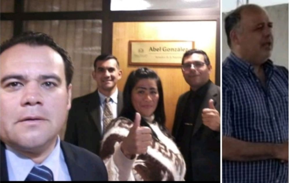 Invasores de plazas en Pedro Juan, se reunieron con el senador Chiquito Vale