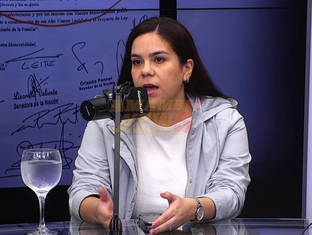 Johanna Ortega confirma su candidatura a la intendencia de Asunción
