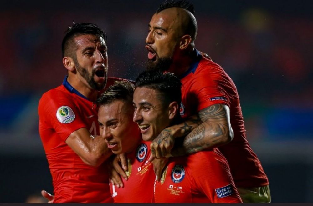 Chile aplastó a Japón en su debut en el Grupo C de la Copa América 2019