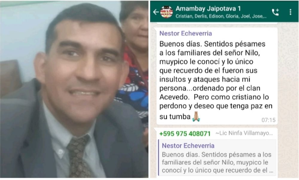 Abogado Echeverria denigra memoria de difunto para atacar a los Acevedo