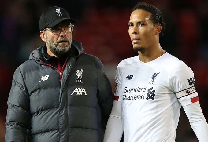 Reemplazar a Klopp será "una importante tarea", admite Van Dijk